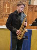 Jonty Ledbetter the Winner of the Wensleydale Young Musician of the Year
